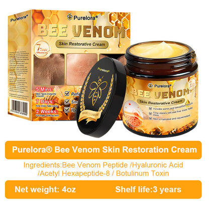 Purelora® "Made and Shipped from America|🐝 Official Store✨ Bee Venom Skin Restorative Cream 🔥 LAST DAY 80% OFF 💎"