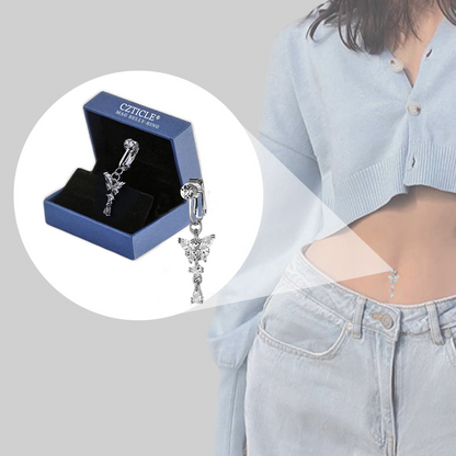 📢🦋2026 𝐂𝐙𝐓𝐈𝐂𝐋𝐄® Lymphvity MagneTherapy Germanium Belly Button Rings (✨Pain-free non-piercing design)