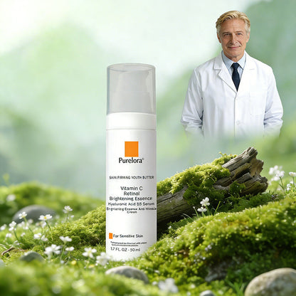 Purelora® Stem Cell Extract EGF and Copper Peptide Revitalizing Essence Cream (deeply activates the skin's internal regeneration, making the skin firmer and smoother)
