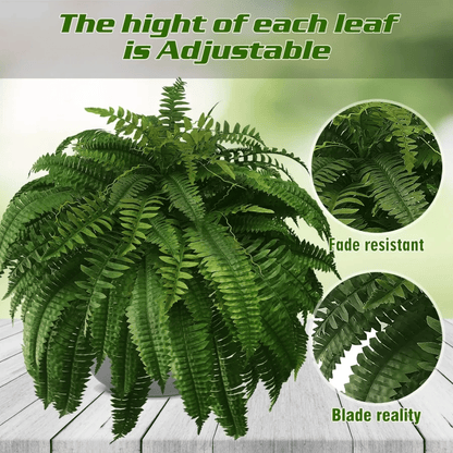 Last Day 75% OFF | UV Resistant Lifelike Artificial Boston Fern