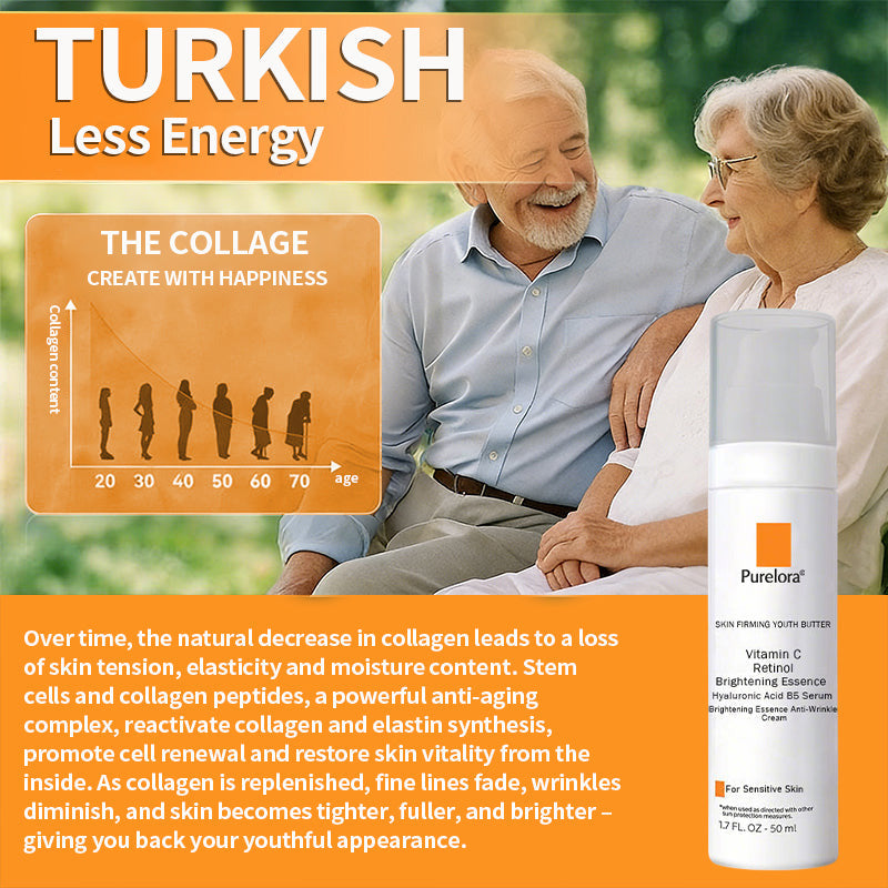 Purelora® Stem Cell Extract EGF and Copper Peptide Revitalizing Essence Cream (deeply activates the skin's internal regeneration, making the skin firmer and smoother)