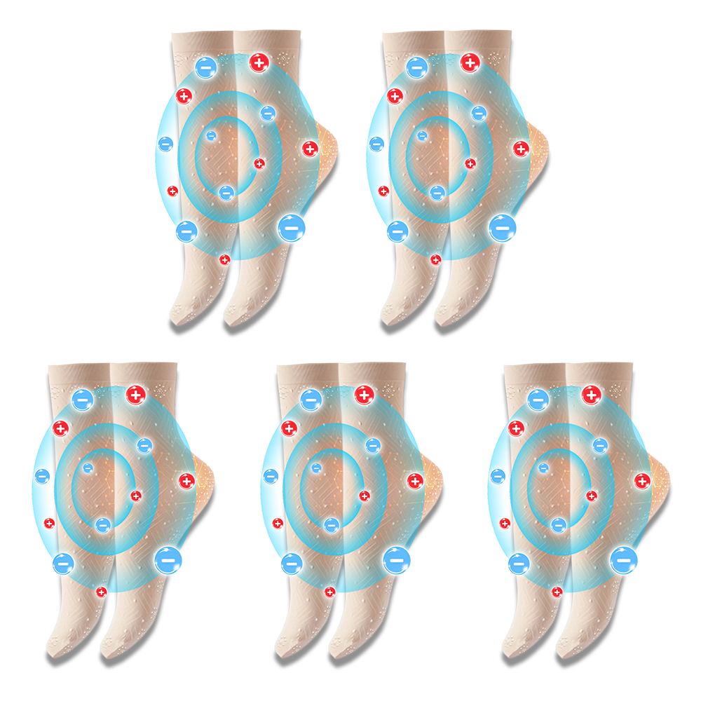 [💎Official Brand Store💎] 2026 LuckySong® Ice Silk Ion Fiber Repair Sculpting Socks