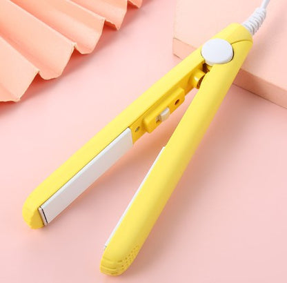 LAST DAY 85% OFF🔥 2-in-1 Mini Curling Wand & Flat Iron Hair Straightener