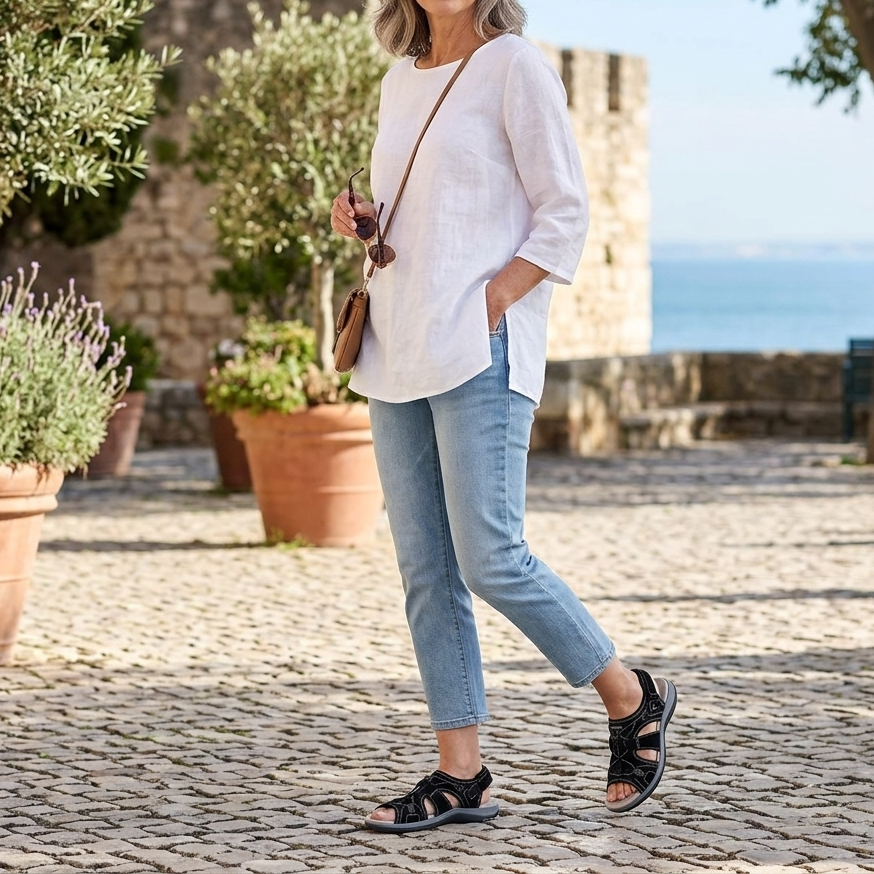 🏆 2026 Best Seller – Women’s Most Wanted Soft Arch Support & Adjustable Sandals ☁️💆‍♀️