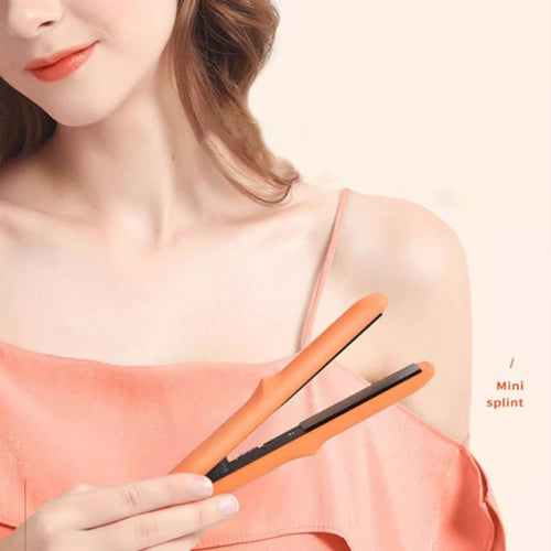 LAST DAY 85% OFF🔥 2-in-1 Mini Curling Wand & Flat Iron Hair Straightener